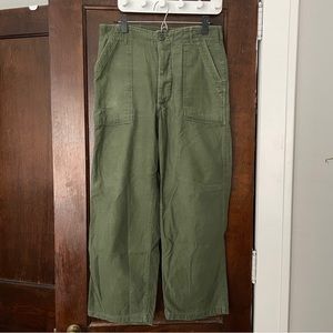 Vintage Army Fatigue Pants OG107